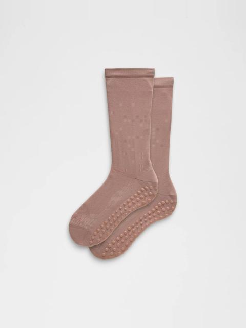 Unisex Find Your Balance Grip Crew Socks