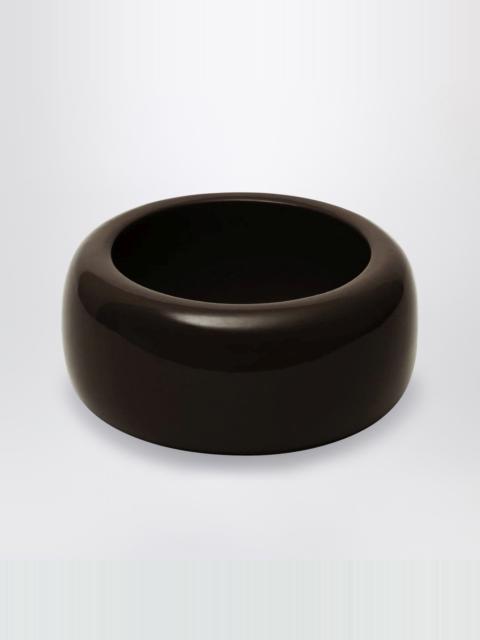 Glossy TFS bracelet in brown