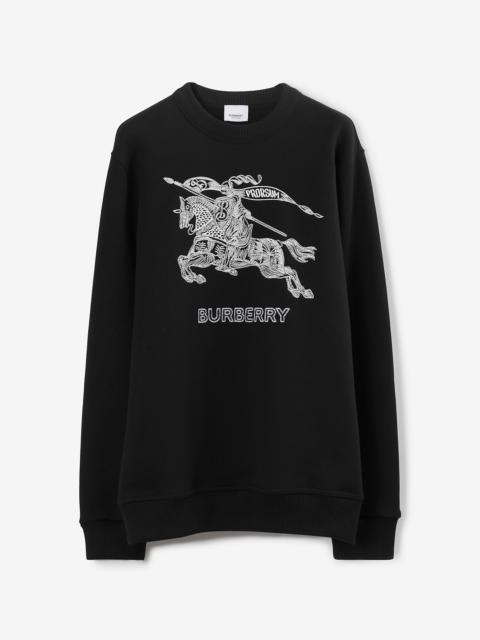 Embroidered EKD Cotton Sweatshirt