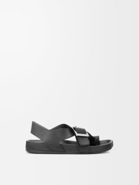 Ease Buckle sandal in vegetal calfskin