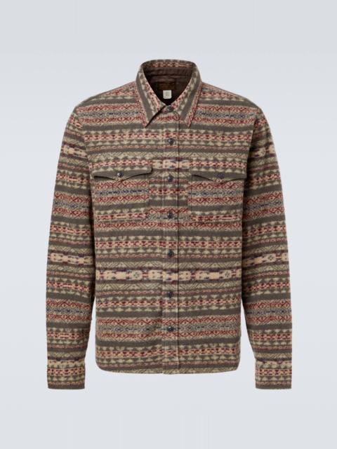 Hector wool-blend overshirt