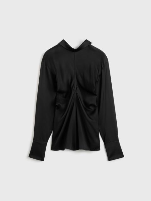 Slouch blouse black