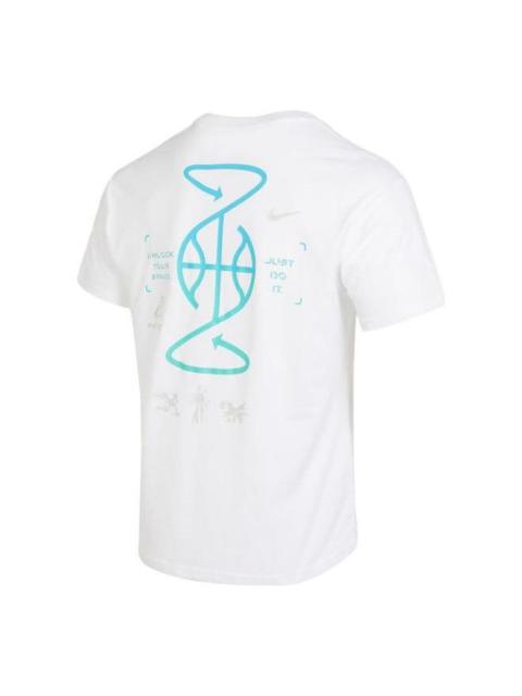 Nike Sportwear Basketball T-shirt 'White' FJ7227-100