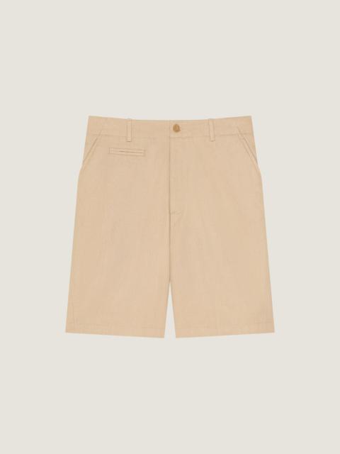 CHINO BERMUDA SHORTS IN COTTON