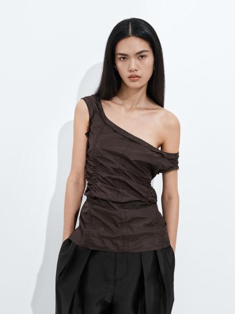 Washed Silk Taffeta Top