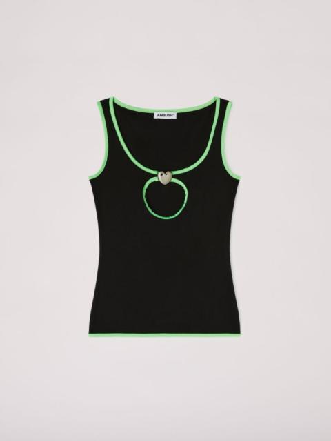 Heart Hole Tank Top