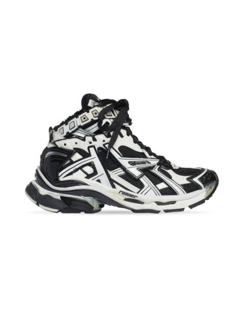 Men's Runner High Top Sneaker  in White