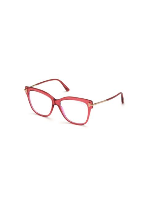 square-frame glasses