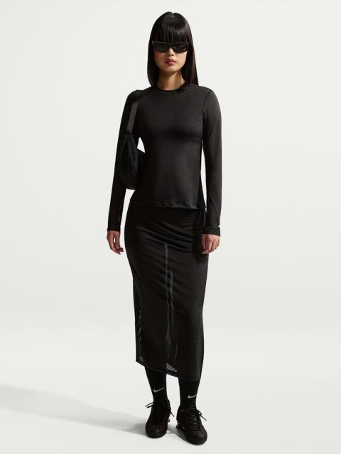 Nike Sportswear Women's Slim Sheer Midi Skirt