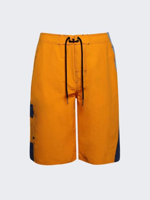 Board Shorts Orange Navy