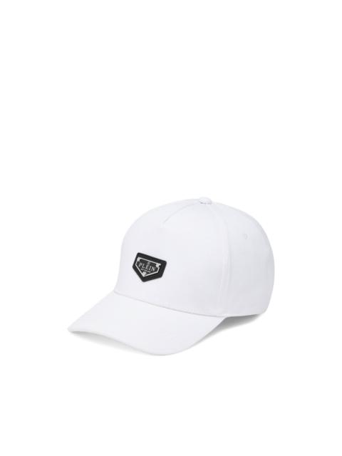 logo-plaque baseball cap