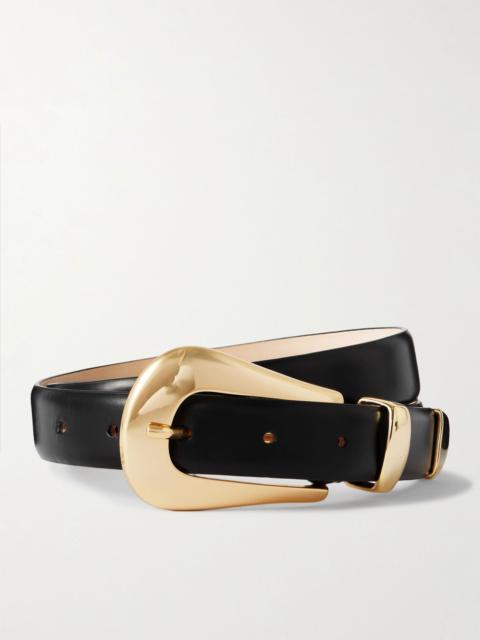 Colette leather belt Black