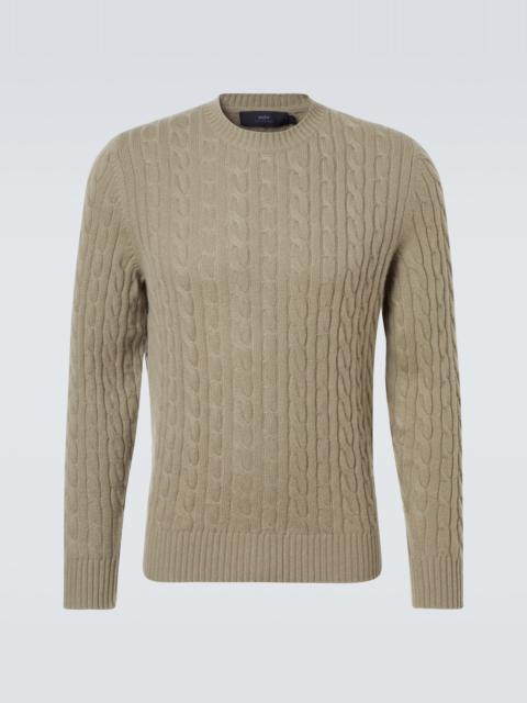 Duke Street cable-knit cashmere sweater