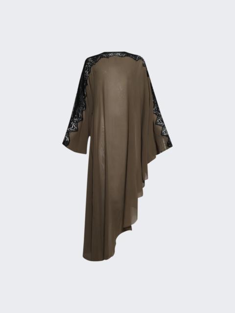 Verve Lace Tunic Dress Eucalypt And Black