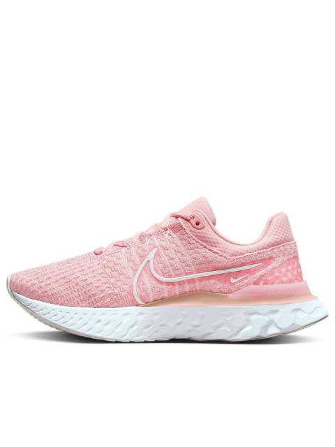 (WMNS) Nike React Infinity Run Flyknit 3 'Pink Glaze' DD3024-600