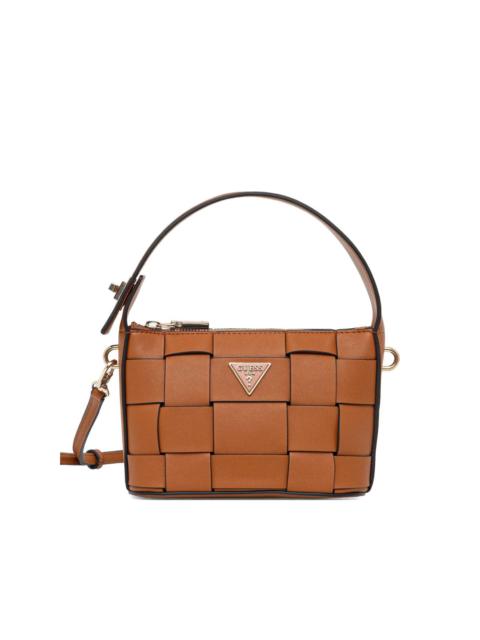 mini Maylee woven tote bag