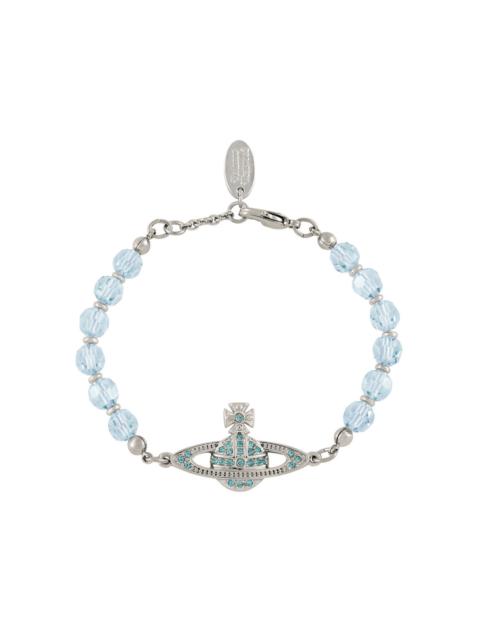 Vivienne Westwood Messaline Beaded orb Bracelet