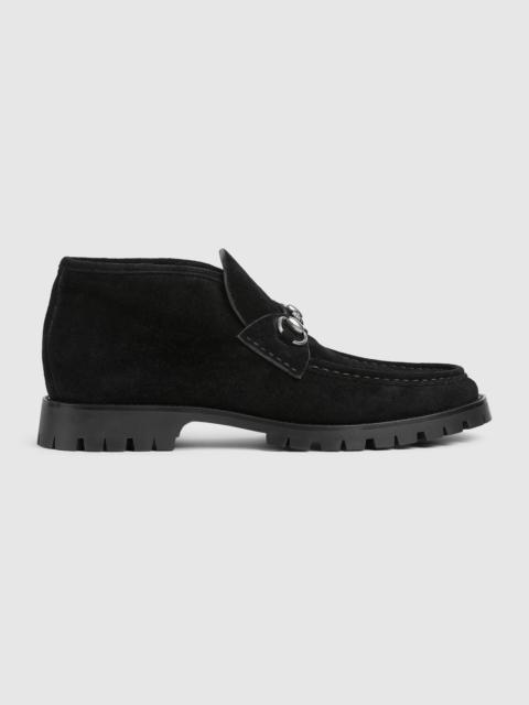 Men's ankle boot with Horsebit