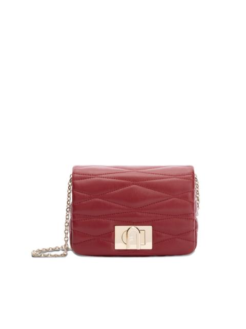 mini Mala quilted chain cross body bag