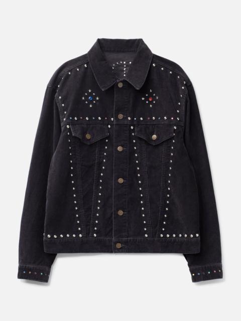 STUDDED JEAN JACKET