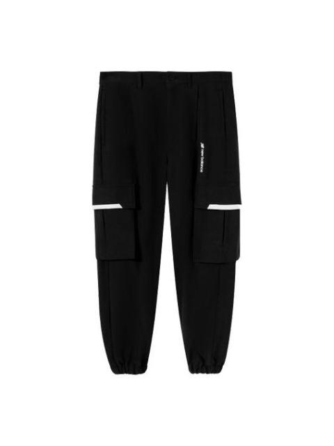 New Balance Nylon Cargo Pants 'Black' AMP04371-BK