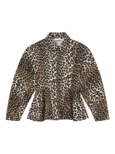 leopard-print shirt