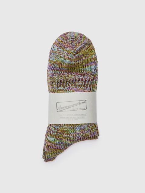 Melange Quarter Length Sock in Cosmic Trip