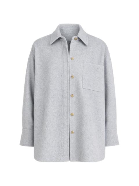 button-up oversized shirt