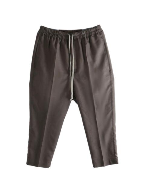 elastic-waistband trousers