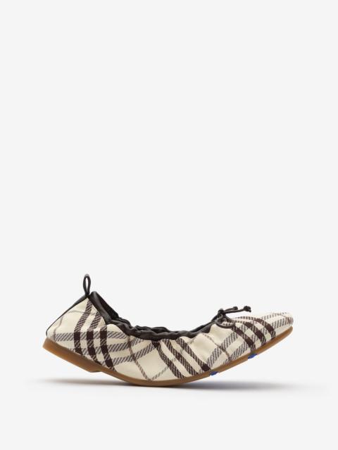 Check Fawn Ballerinas​