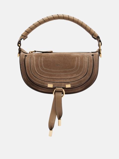Marcie Mini suede shoulder bag