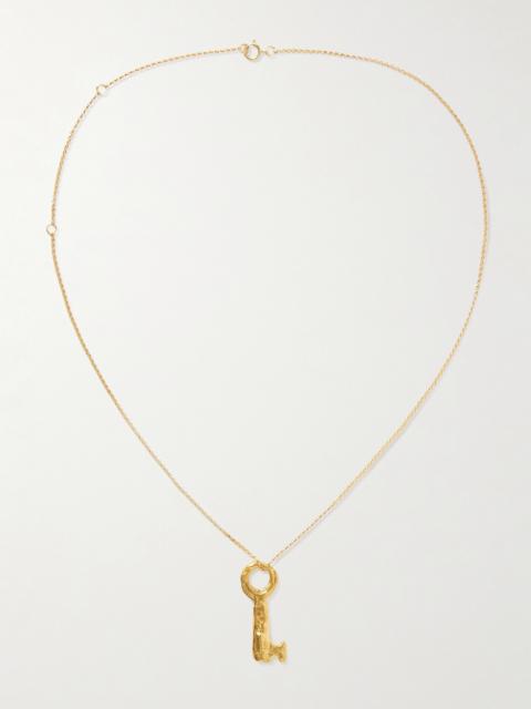 The Key Of The Night Gold-plated Necklace
