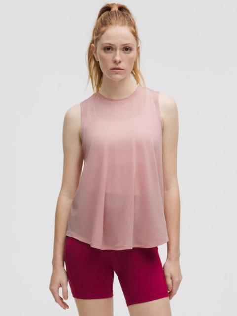 Lightweight Split-Back Training Tank Top