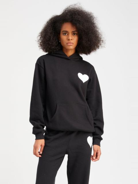 BLACK HEART HOODIE