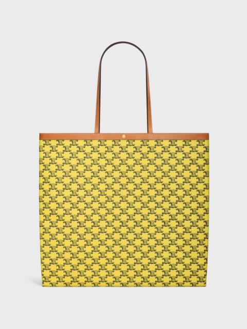 LARGE FLAT SHOPPER IN TRIOMPHE CANVAS