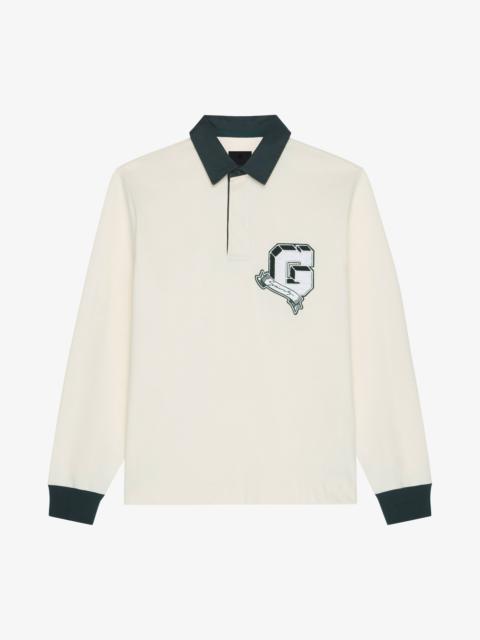 GIVENCHY COLLEGE POLO IN COTTON