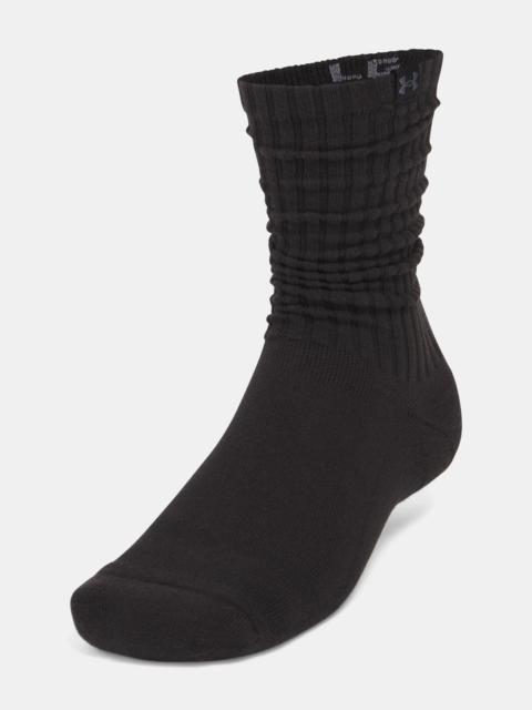 Unisex UA Sportstyle Cotton Scrunch 2-Pack Crew Socks
