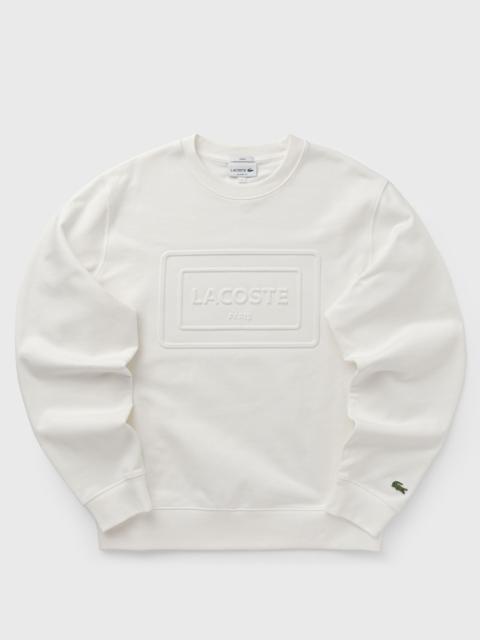 Embossed Fleece Sweatshirt