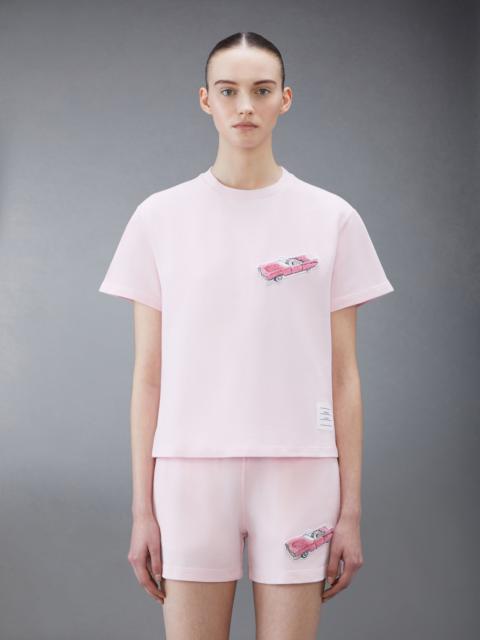 Classic Pique Car Patch Summer Shorts