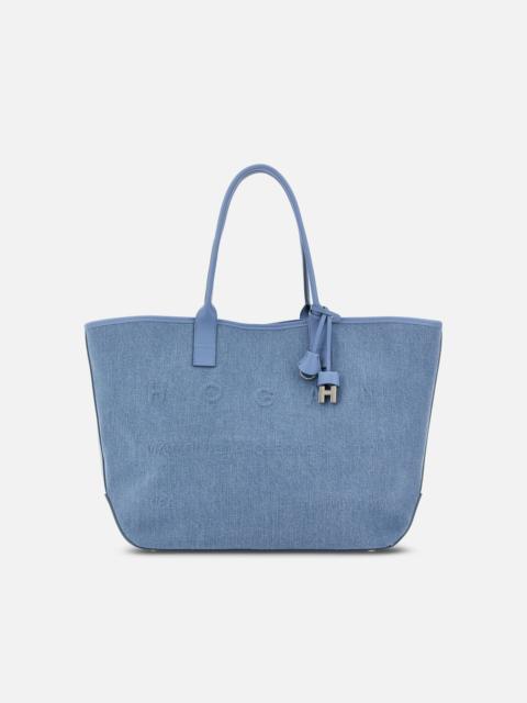 Hogan Script Shopping Bag Medium