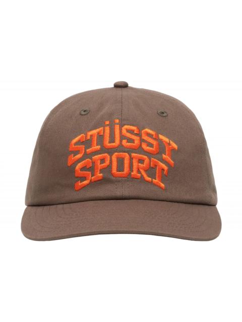 Stussy Mid-Depth Sport Snapback Brown