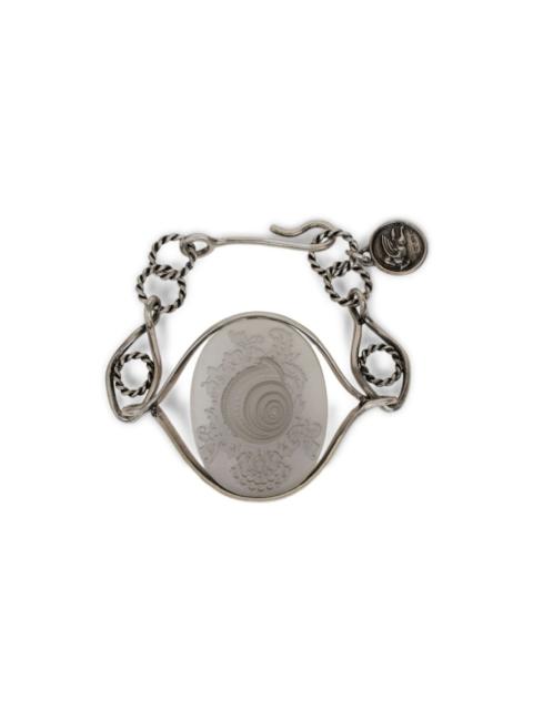 cameo shell bracelet