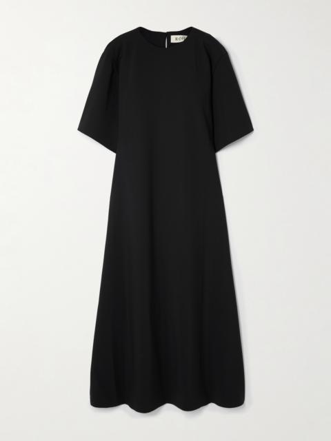 Recycled Stretch-scuba Maxi Dress