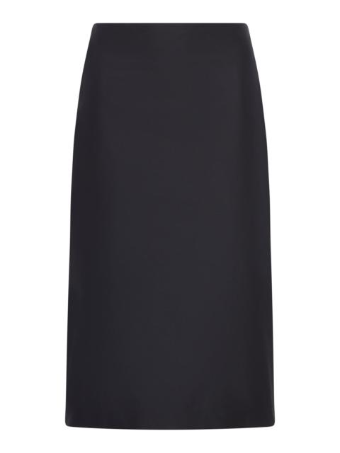 HIGH-WAISTED SKIRT IN TECHNICAL FABRIC
