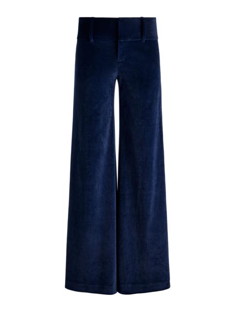 OLIVIA VELVET WIDE LEG PANT