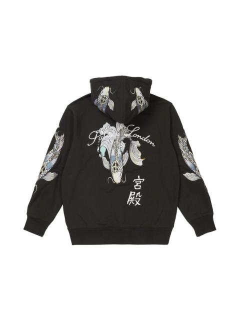 Palace Carp Zip Hood Black