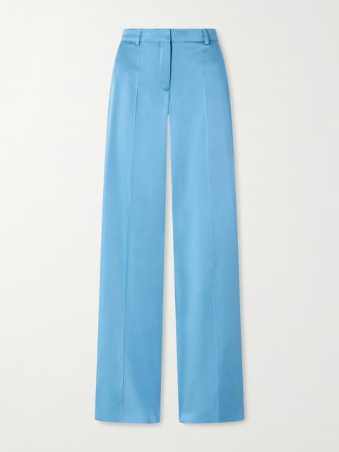 Satin Wide-leg Pants