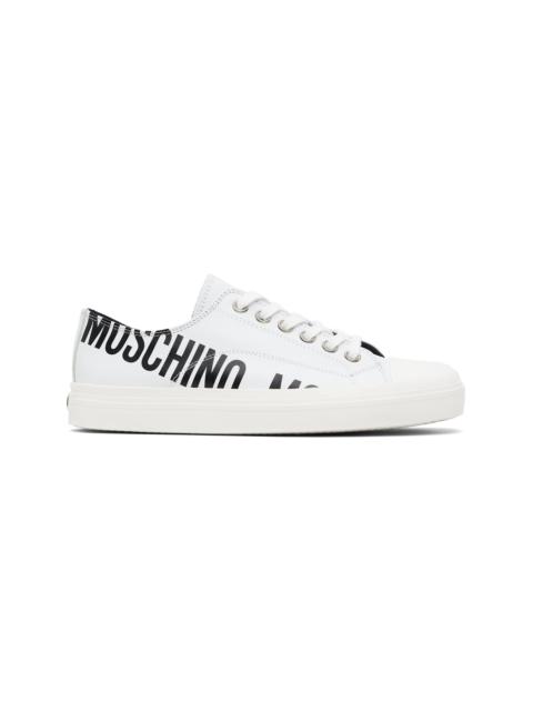 White Logo Sneakers