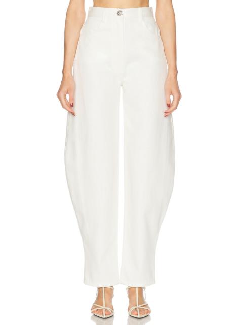 High Waist Barrel Leg Jeans