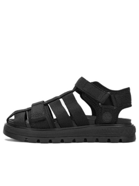 (WMNS) Timberland Ray City Ankle Strap Sandals 'Black' A5RFB